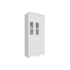 Imagem de Guarda Roupa Bebê Moveis Peroba Lisi 03 Portas Mdf