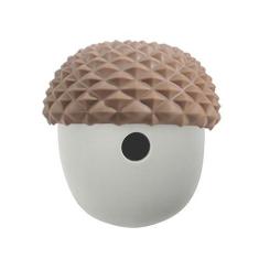 Imagem de Brinquedo de Distribuição de Alimentos para Animais de Estimação de Silicone, Bola de Quebra-cabeça de Alimentação Lenta Interativa Resistente à Mordida para Cães, (Cinza com