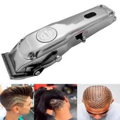 Imagem de Maquina Profissional De Cortar Cabelo Aparar Barba Depilador Fazer Bar