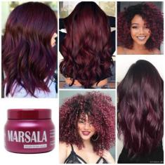 Imagem de Máscara Matizadora Marsala 250g - Mairibel Cosmeticos - Mairibel Cosmé