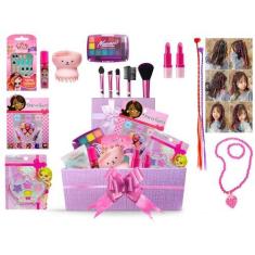 Imagem de Kit de Maquiagem Infantil - Beleza para Pequenas Princesas - Bazar na 