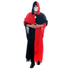 Imagem de Fantasia Halloween Adulto  Palhaço do Mau Com Máscara 38 á 48 - Sulame