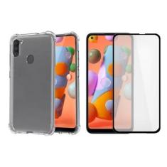 Imagem de Capinha Antichoque + Vidro 3D Para Samsung Galaxy A11 / M11 - HRebros