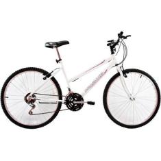 Imagem de Bicicleta Feminina Aro 26 18 Marchas Dalia Branca - Dalannio Bike