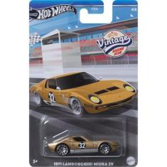 Imagem de Miniatura Hot Wheels Lamborghini Miura Sv 1971 Vintage Racin