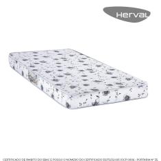 Imagem de Colchão de Solteiro Herval Sonum, Espuma D23, 12x78x188 cm