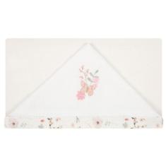 Imagem de Toalha de Banho Bebê Blossom Rosa 87x88 cm - Hug