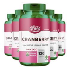 Imagem de Cranberry Unilife Selênio, Vitamina A e Zinco 120 Cáps 5un
