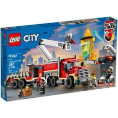 Imagem de LEGO City Unidade de Controle de Incêndios - 380 Peças 60282