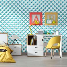 Imagem de Papel De Parede Adesivo Arcos Sereia N012099 Rolo 0,58X3M