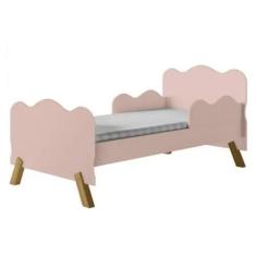 Imagem de Cama Solteiro Infantil Cambel Angel Rosa
