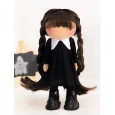 Imagem de Boneca Wandinha Addams - Boneca Russa - Marias De Pano
