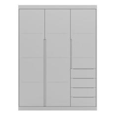 Imagem de Guarda Roupa Infantil Pérola Cinza - Phoenix Baby