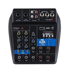 Imagem de Mesa De Som Alra Music 4 Canais Usb Al-04Bt Bivolt
