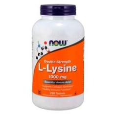 Imagem de L-Lysine Lisina 1000mg (250 Tabs) Now Foods