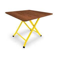 Imagem de Mesa Infantil Havai Dobrável Para Criança Desenhar Amarelo E Villandry