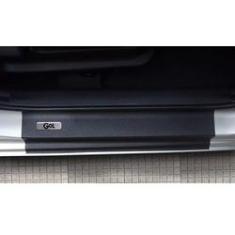 Imagem de Kit Soleira da Porta Volkswagen Gol G7 Resinado Com Black Over