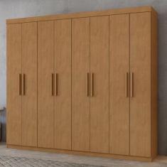 Imagem de Guarda Roupa Casal 8 Portas 4 Gavetas Andara Móveis Lopas