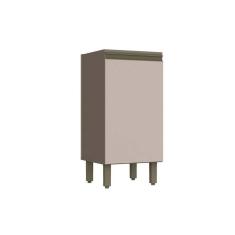 Imagem de Balcao De Cozinha Modulado Connect 1 Porta S Tampo Duna Cristal Henn