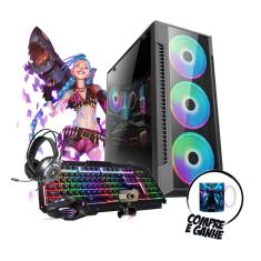 Pc Completo Gamer Com Wi-fi E Monitor Lcd! + 30 Jogos! - IMPERIUMS -  Computador Gamer - Magazine Luiza