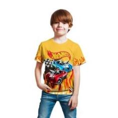 Imagem de Camiseta Infantil Menino Hot Wheels 1