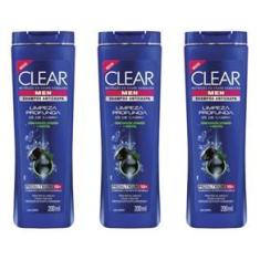 Imagem de Clear Men Controle Da Coceira Shampoo 200Ml (Kit C/06)