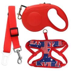 Imagem de Kit Peitoral Com Cinto De Segurança E Guia Retrátil 5M - Elo