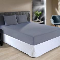 Imagem de Jogo De Lençol King 3 Pçs 100% Algodão Fine - Edromania