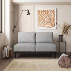 Imagem de Sofá 2 Lugares Boreal Com Mola Ensacada Cabecasa Madeiramadeira