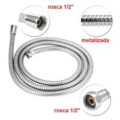 Imagem de Engate mangueira flexível 1,80m ducha higiênica chuveiro