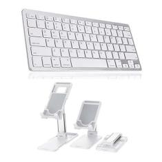 Imagem de BDNET, Teclado Bluetooth P/galaxy A8 X200/x205 10,5+ Sup Branco