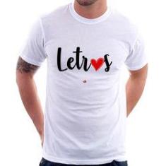 Imagem de Camiseta Letras Por Amor - Foca Na Moda