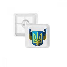 Imagem de Ukraine National Emblem Country Teclado Mecânico PBT Gaming Upgrade Kit