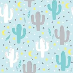 Imagem de Papel de Parede Cactos Soft