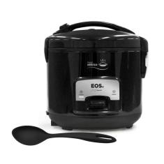 Imagem de Panela Elétrica de Arroz 10 Xícaras Preta 127v Eos Com Colher Para Servir Tramontina