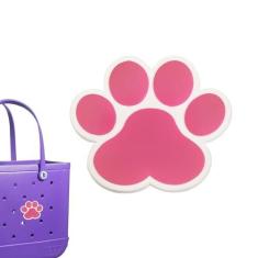 Imagem de Yonuni Acessórios de charme para bolsa Bogg e Simply Southern Totes, decoração de PVC bolsa de praia inserções acessórios para meninas e mulheres., Plástico, Sem Pedra Preciosa