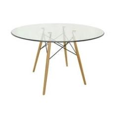 Imagem de Mesa Eames Eiffel Redonda 120cm - Vidro