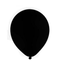 Imagem de Balão de Látex Preto 8" 20cm 50un Festball