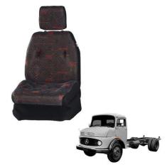 Imagem de Sofá Cama Caminhão Mercedes 1113 / 1114 Vermelho - Pampa