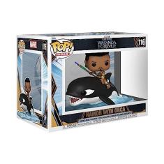 Imagem de POP! MARVEL PANTERA NEGRA: WAKANDA PARA SEMPRE - NAMOR MONTADO NA ORCA #116 – FUNKO