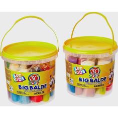 Imagem de Kit 2 Massinha De Modelar Soft Big Balde Acrilex