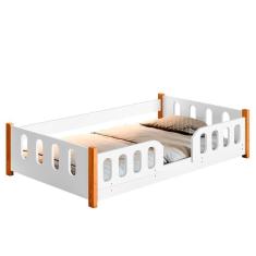 Imagem de Mini Cama Infantil Montessoriana Branca Melissa Divaloto