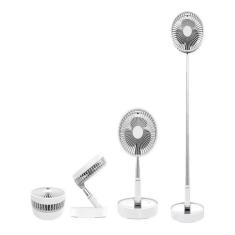 Imagem de Ventilador Recarregável Portátil Pás Dobráveis Preto Usb