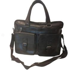 Imagem de Bolsa Masculina para Laptop Pasta Bolsa de Negócios Notebook Com Alça 