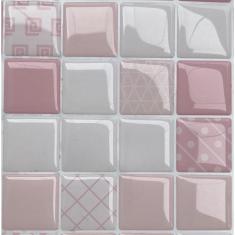 Imagem de Pastilha Adesiva Marrom Candy Kit 4 Placas Adesivo 3M