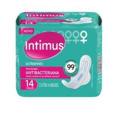 Imagem de Absorvente Ultrafino Intimus Antibacteriano 14 Unidades