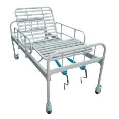 Imagem de Cama Hospitalar 2 Manivelas com Grade Reforçada - Casa Médica