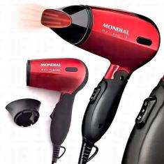Imagem de Secador De Cabelo P/ Viagem Mondial Sc-10 Bivolt Potente