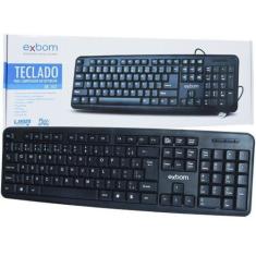 Imagem de Teclado Usb com Fio Padrão ABNT2 Computador Pc Notebook Escritório Sta