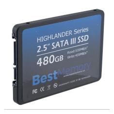 Imagem de Hd Ssd Best Memory Highlander Series 480Gb, 2.5 Sata Iii